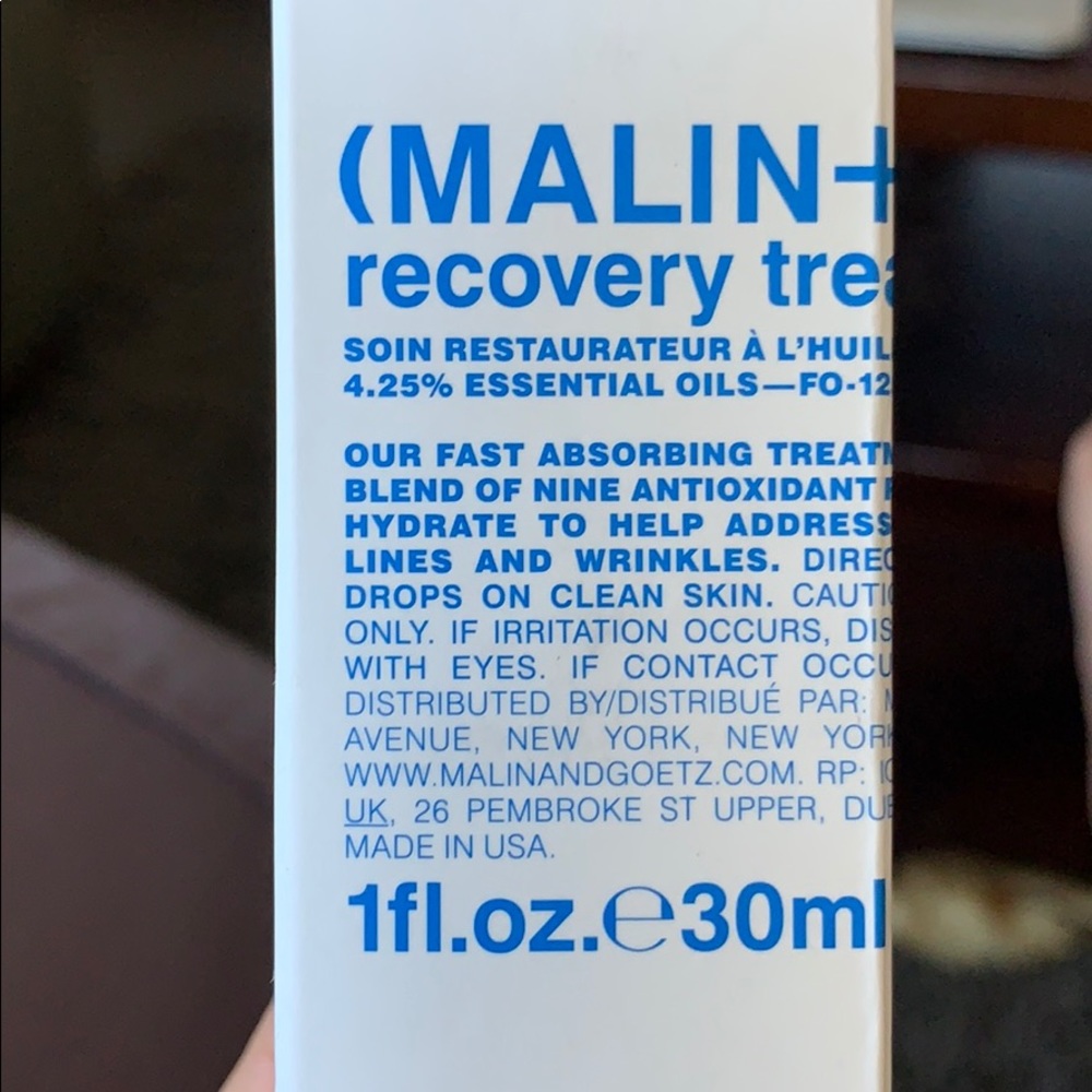 Marlin + Goetz Recovery Treatment Oil - New!